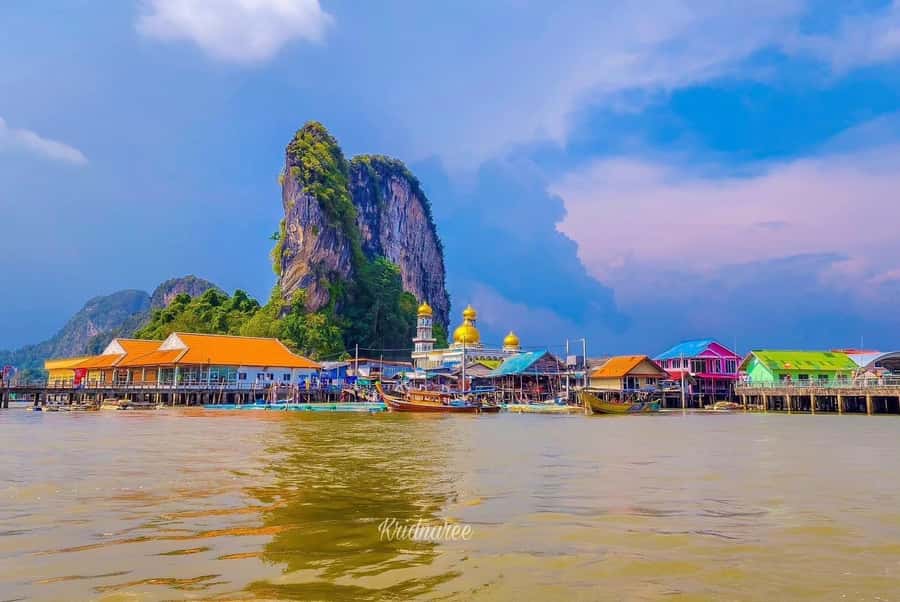 From Phuket: Phang Nga Bay 6-Islands canoeing by Speed boat - Palm Beach Club on Koh Yao Yai