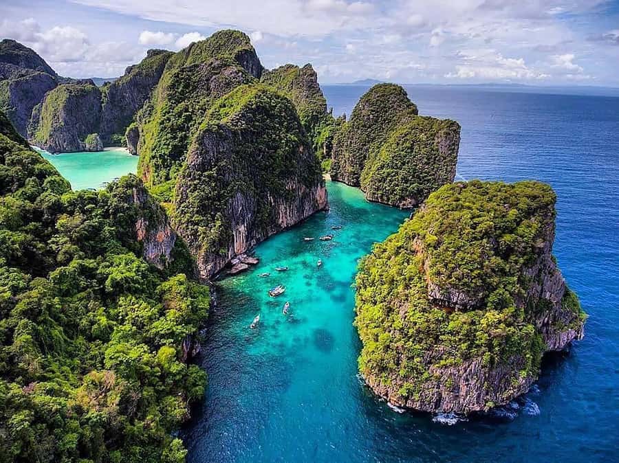 From Phuket: Phi Phi and Khai Islands Speedboat Tour - Maya Bay, made famous by The Beach