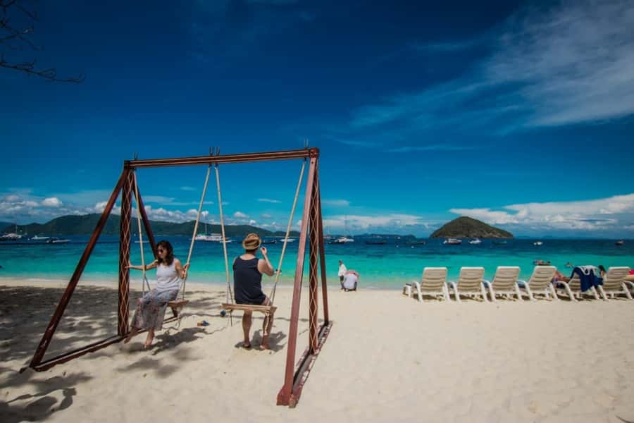 From Phuket: Premium Private Speedboat Coral/Racha/Promthep - Racha Island and the snorkeling stop
