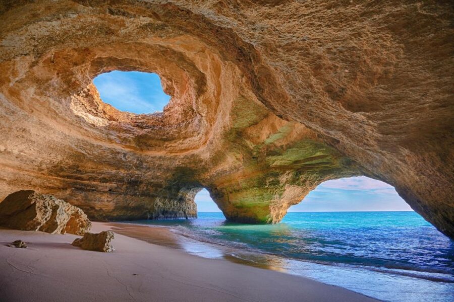 From Portimão: Benagil Caves Guided Speedboat Tour - The run along the Algarve coast
