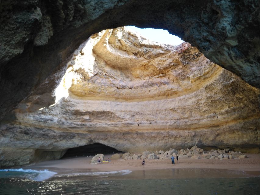 From Portimão: Benagil Caves Guided Speedboat Tour - The guides and live commentary