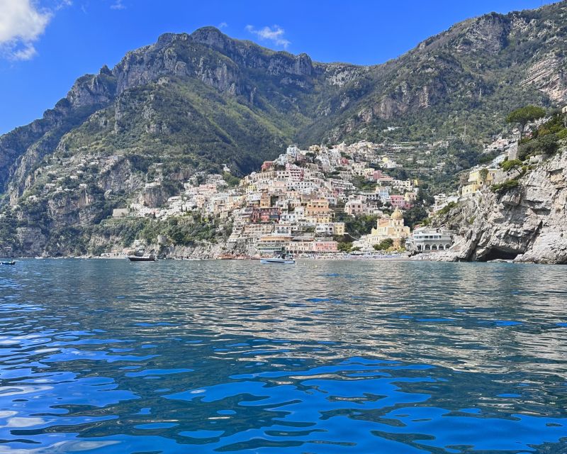 From Positano/Praiano: Amalfi Coast Speedboat Tour - Praiano and the Tras e Iesc caves
