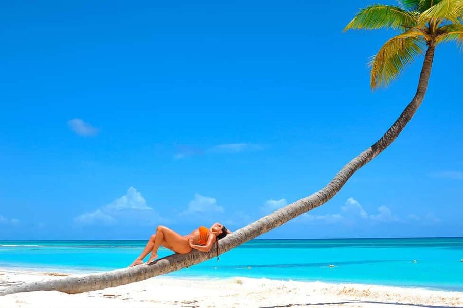 From Punta Cana: Saona Island Catamaran and Speedboat … - The Natural Swimming Pool stop