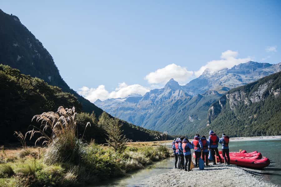 From Queenstown: Dart River Canoe & Jet Boat Day Trip - The Funyak paddle, where the day becomes quieter