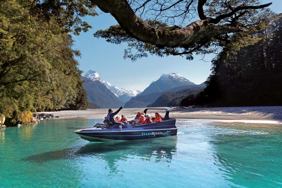 From Queenstown: Dart River Wilderness Jet Boat Experience - Checking in at the Dart River base