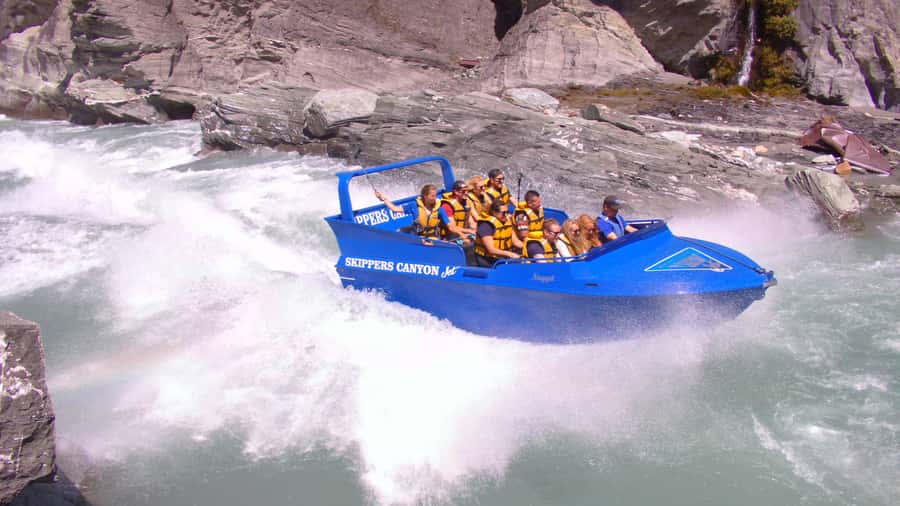 From Queenstown: Skippers Canyon Jet Boat Ride - The Pipeline Bungy stop and return to Queenstown