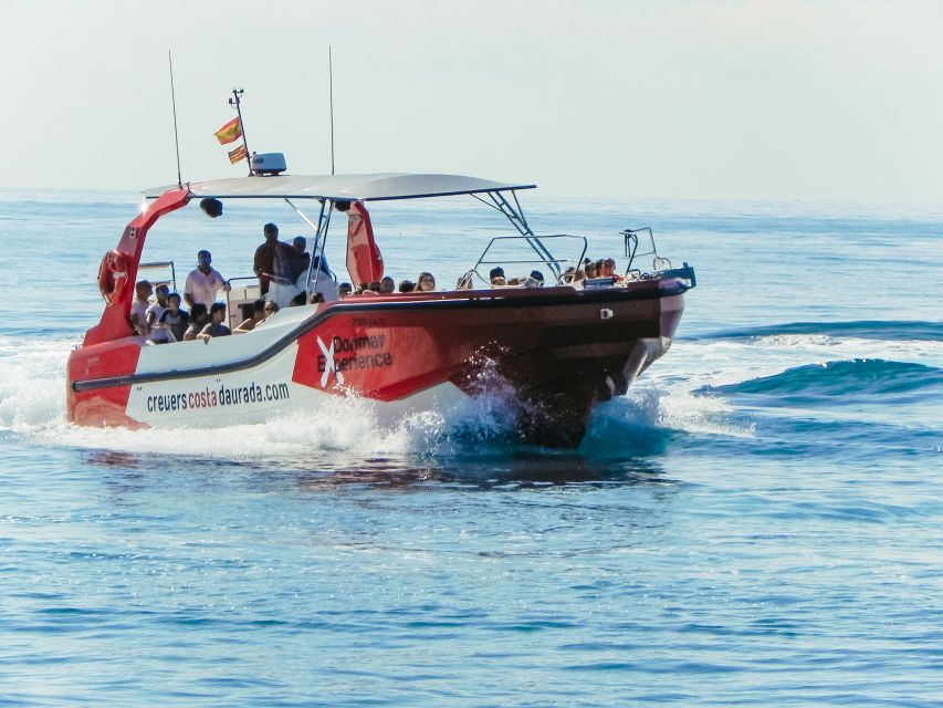 From Salou/Cambrils: Speedboat Tour - Drinks, Music, and the Social Side of the Trip