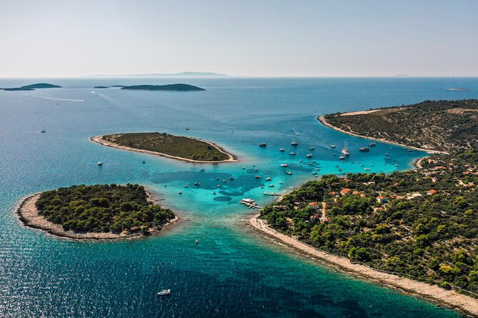 From Split: Blue Lagoon and 3 Islands Speedboat Tour - Krknjasi Bay and the Blue Lagoon