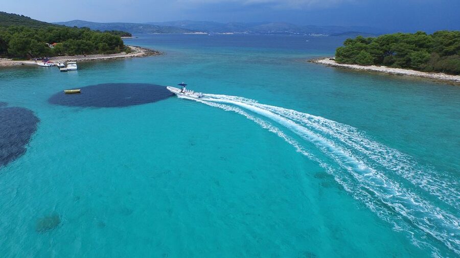 From Split: Blue Lagoon and Trogir Half-Day Speedboat Tour - Setting off from Split’s Riva