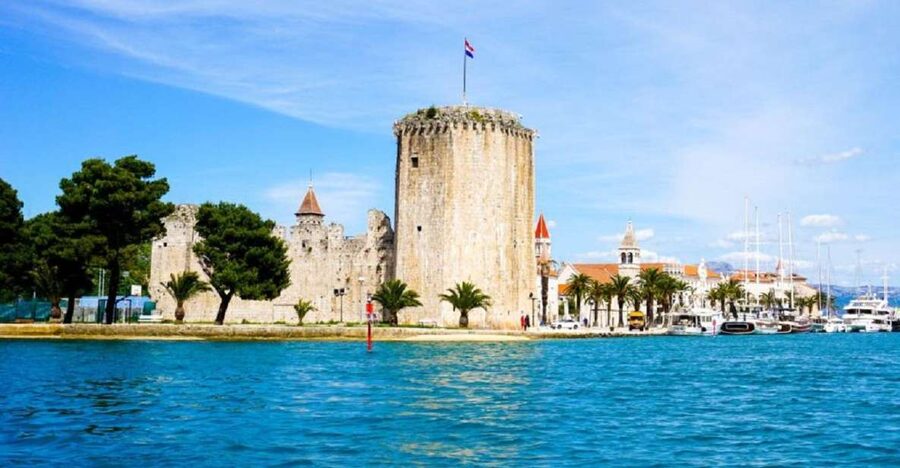 From Split: Blue Lagoon, Šolta, and Trogir Speedboat Tour - Leaving Split by speedboat