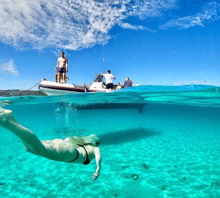 From Split: Half-day Trogir Tour & Speedboat to Blue Lagoon - One hour in historic Trogir