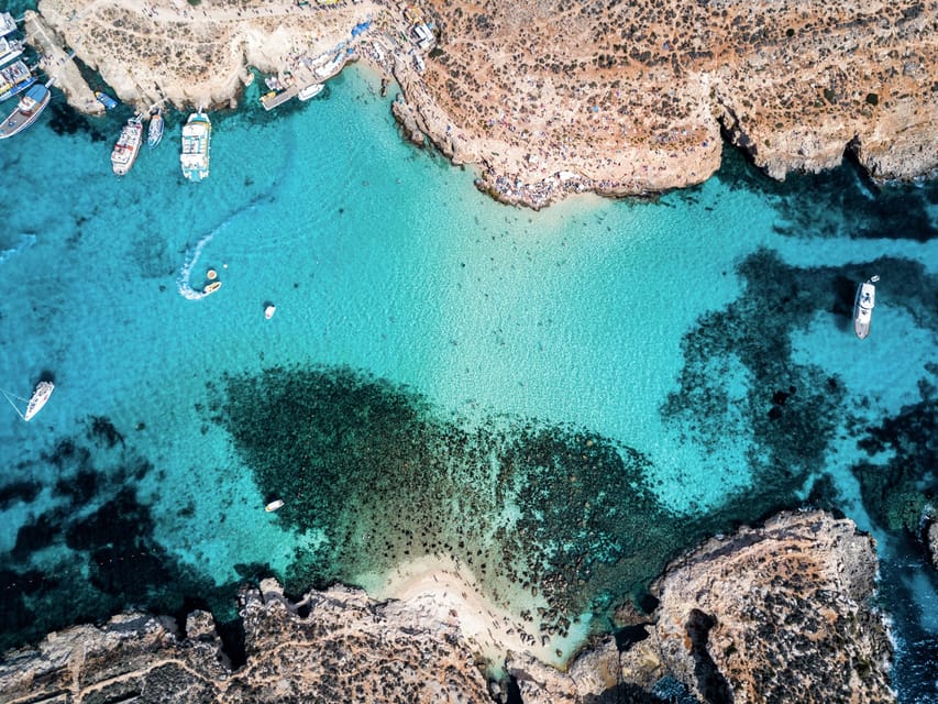 From St. Julian's: Comino and Blue Lagoon Trip by Speedboat - The return route and Comino’s sea caves
