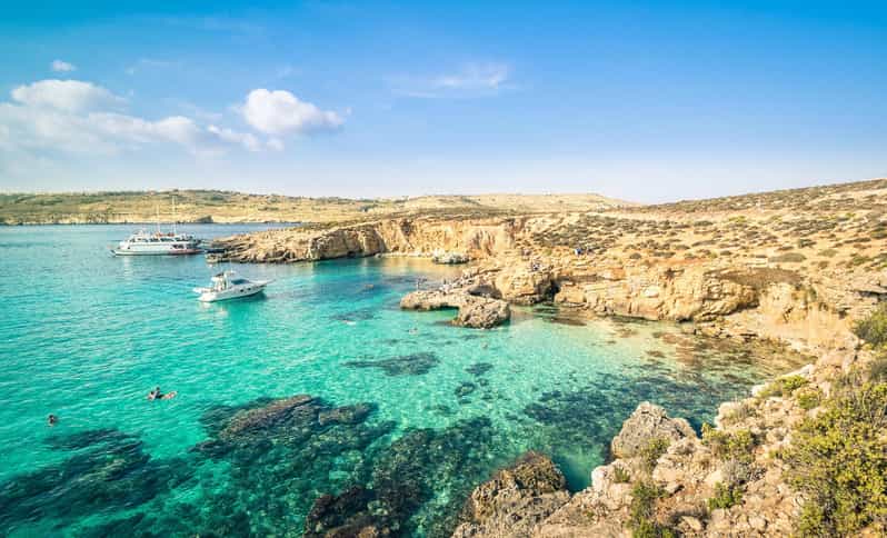 From St. Julian's: Comino and Blue Lagoon Trip by Speedboat - A fast crossing past St. Paul’s Islands