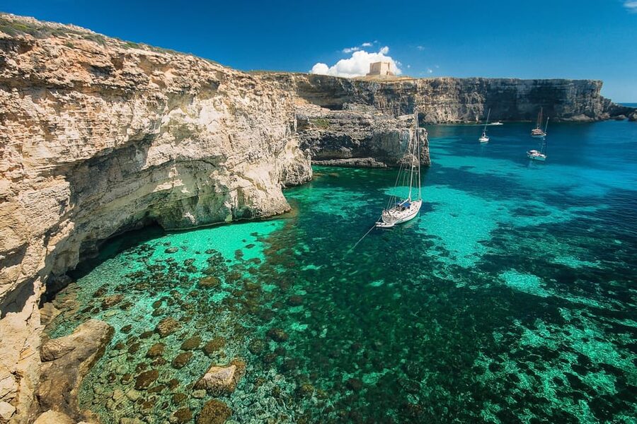 From St. Julian's: Gozo, Comino, Blue Lagoon by Powerboat - Finding the jetty in St. Julian’s