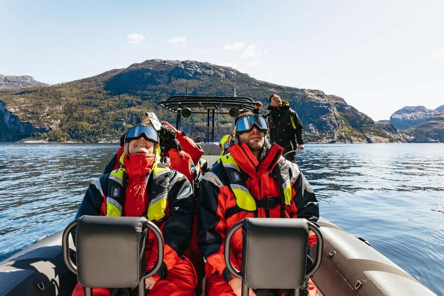 From Stavanger: Lysefjorden & Pulpit Rock RIB Boat Tour - Why a RIB is a good way to see Lysefjorden