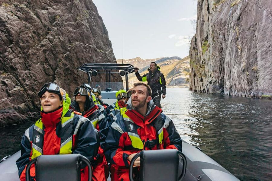From Stavanger: Lysefjorden & Pulpit Rock RIB Boat Tour - The first 30 minutes: speed and open water