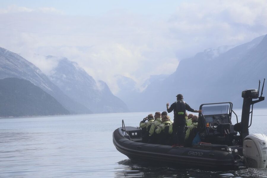 From Stavanger: RIB Tour to Lysefjord - Fantahala and the story of the Vagabond Cave