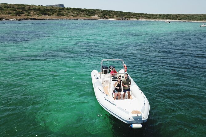 From Stintino: RIB tour in the gulf of Asinara - The small island of Leeks