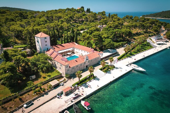 From Trogir & Split: Half Day Speedboat Tour with Blue Lagoon - Ciovo Island: the final swim and beach-bar choice