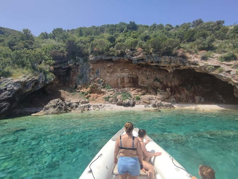 From Vlorë: Haxhi Ali Cave and Karaburun Speedboat Trip - A second pause at Kepi I Gjate
