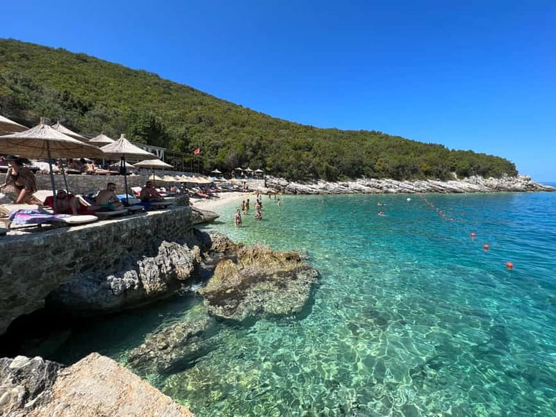 From Vlorë: Haxhi Ali Cave and Karaburun Speedboat Trip - Swimming inside Haxhi Ali Cave