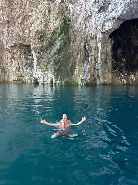 From Vlore: Haxhi Ali Cave & Karaburun Beach Speedboat Tour - Finding the boat at Olympia Tiki Bar