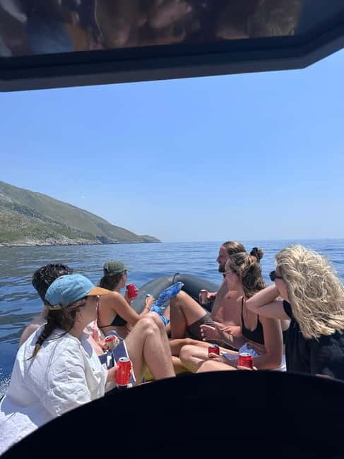 From Vlore: Haxhi Ali Cave Speedboat Tour with Snorkeling - The 30-minute speedboat ride along Karaburun