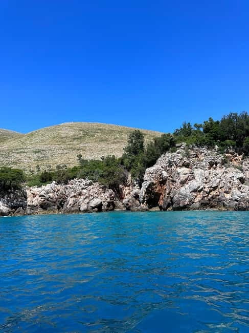 From Vlore: Haxhi Ali Cave Speedboat Tour with Snorkeling - The 20-minute ride back to Vlore
