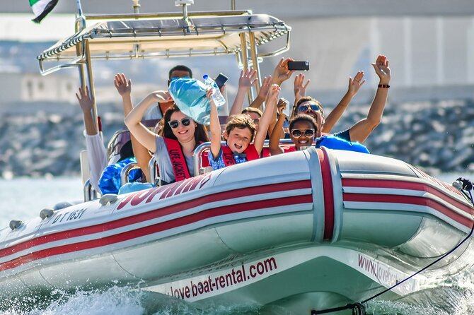 Full-Day Guided Speedboat Tour in Dubai - Passing Bluewaters Island and Jumeirah Beach Residences