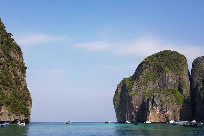 Full Day & Sunset Phi Phi Islands Tour From Phi Phi by Speedboat - Rantee Bay offers the first proper swim