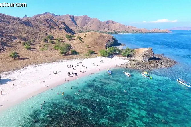 Full Day Tour to Komodo Island By Speed Boat to explore 6 destinations - Pink Beach pairs a short swim with unusual sand