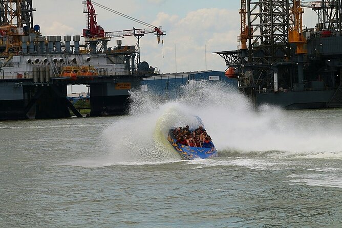 Galveston Suntime Jet Boat Thrill Ride - Spins, turns, music, and spray