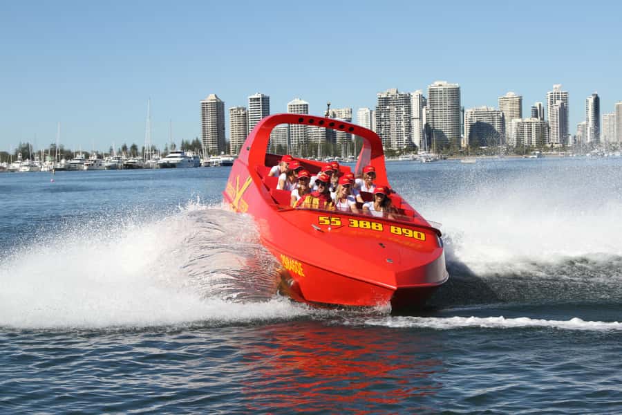 Gold Coast: 55-Minute Extreme Jet Boat Ride - Getting wet is part of the deal