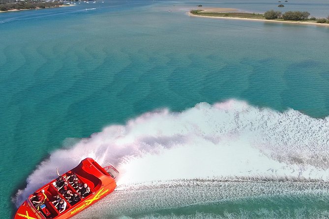 Gold Coast Helicopter 10 min Flight and Jet Boat Ride - A 10-minute helicopter view of the Gold Coast
