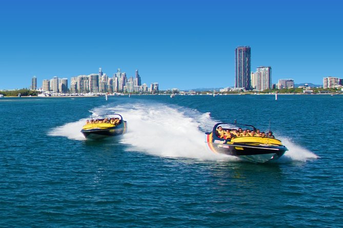 Gold Coast Jet Boat Adventure – 1-Hour Thrill Ride - Wavebreak Island Is Not the Turnaround