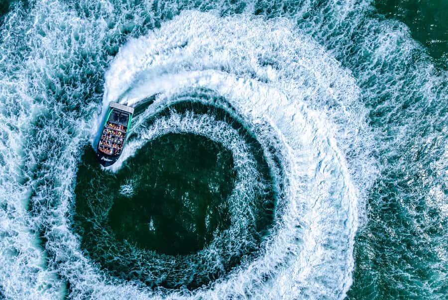 Gold Coast: Jet Boat Ride & Sea World Entry Ticket - The Arro Jet ride on the Broadwater
