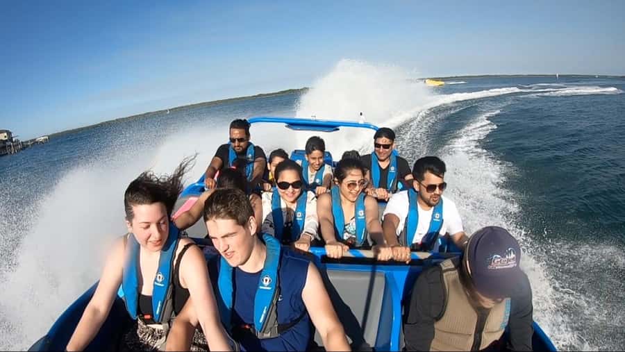 Gold Coast: Jet Boat Thrill Ride - Marina Mirage to Wave Break Island
