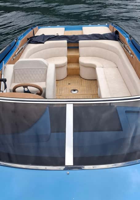 Grand Tour, on luxury speedboat at Lake Como - Starting in Como and getting oriented