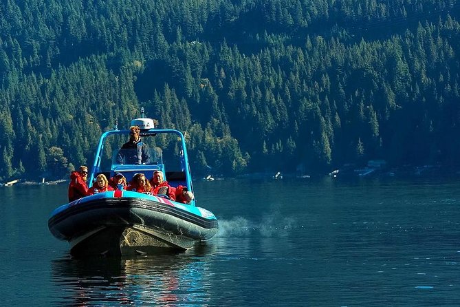 Granite Falls Zodiac Tour by Vancouver Water Adventures - Deep Cove is the gateway to Indian Arm