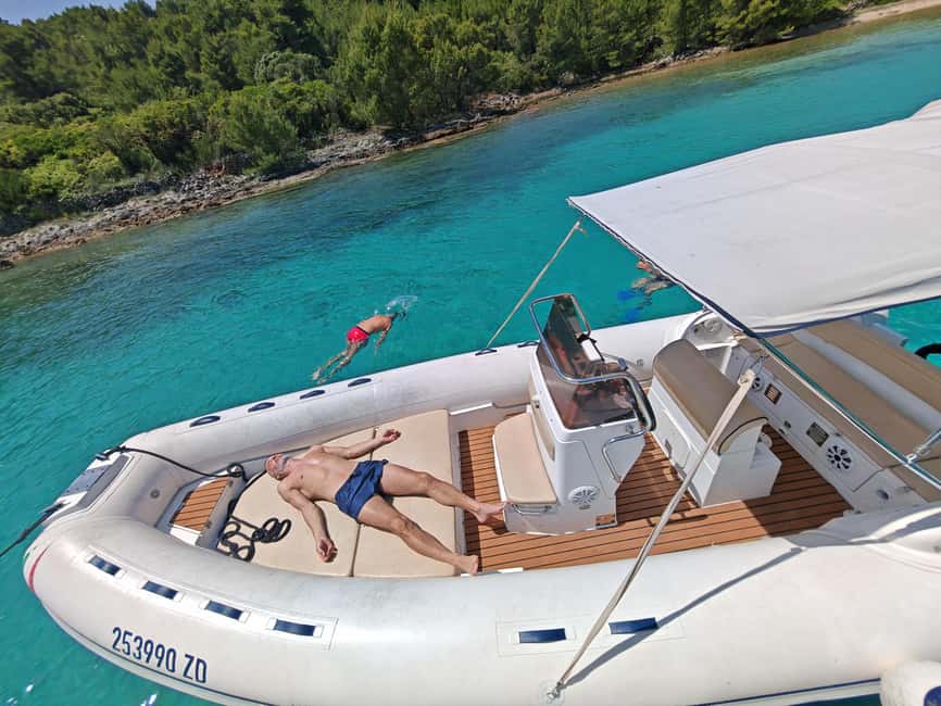 half day group speedboat tour of the islands around Zadar - Ugljan brings another hour on the water