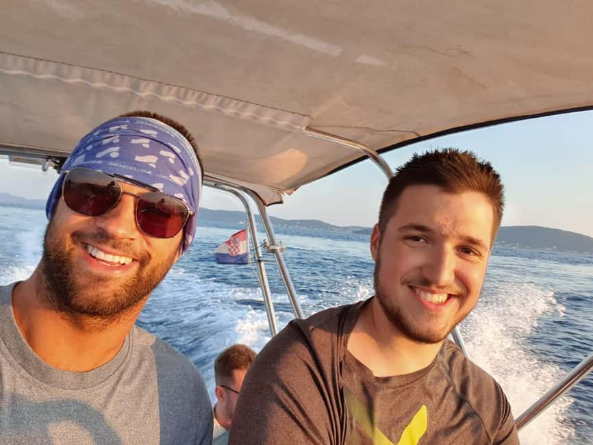 half day group speedboat tour of the islands around Zadar - What is included, and what costs extra