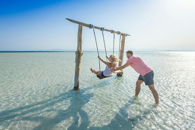 Half Day Private Speedboat Dolphin House & Giftun Island_Hurghada - One hour on Giftun Island