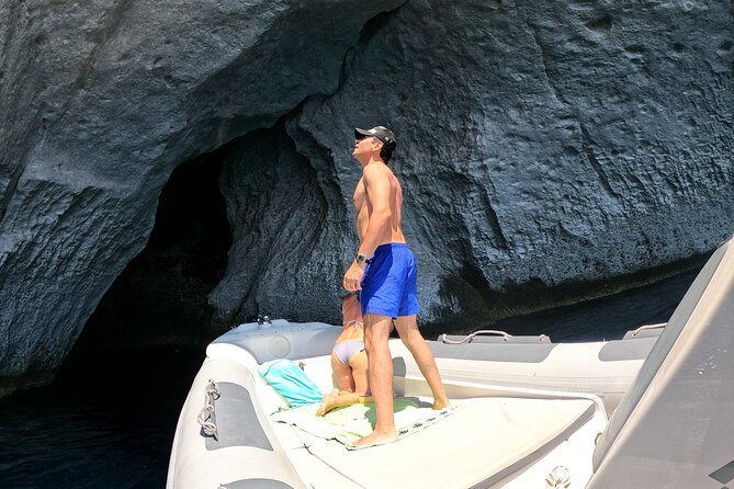 Half-Day Small-Group Motorboat Rib Cruise to Kleftiko - Tsigrado Beach from the easy side