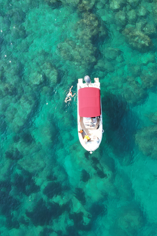 Half day speedboat tour - find caves and enjoy swimming - The Blue Cave stop: beautiful, brief, and tightly timed