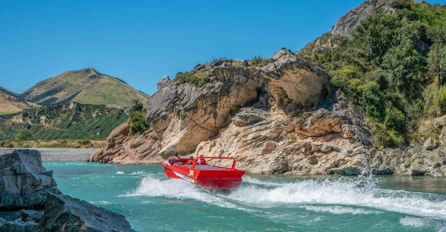 Hanmer Springs Jet Boat Adventure Tour - Arriving at the Waiau Gorge base