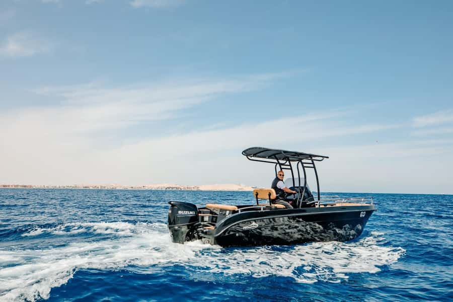 Hurghada: Giftun Island Orange Bay Speedboat Cruise & Lunch - The speedboat ride is part of the attraction