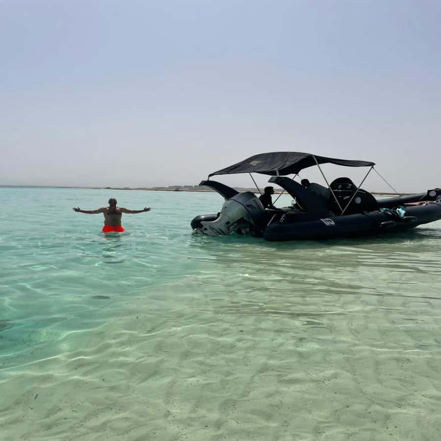 Hurghada: Giftun Island Orange Bay Speedboat Cruise & Lunch - The return ride can bring surprises