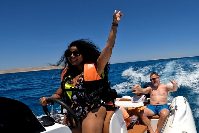 Hurghada Giftun Island Speedboat Cruise To Orange bay - Two short snorkeling stops around Giftun