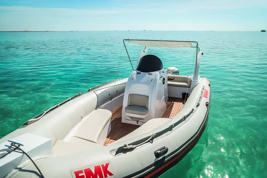 Hurghada: Orange Bay & Magawish Island Speedboat with Lunch - Guides, safety, and the small details