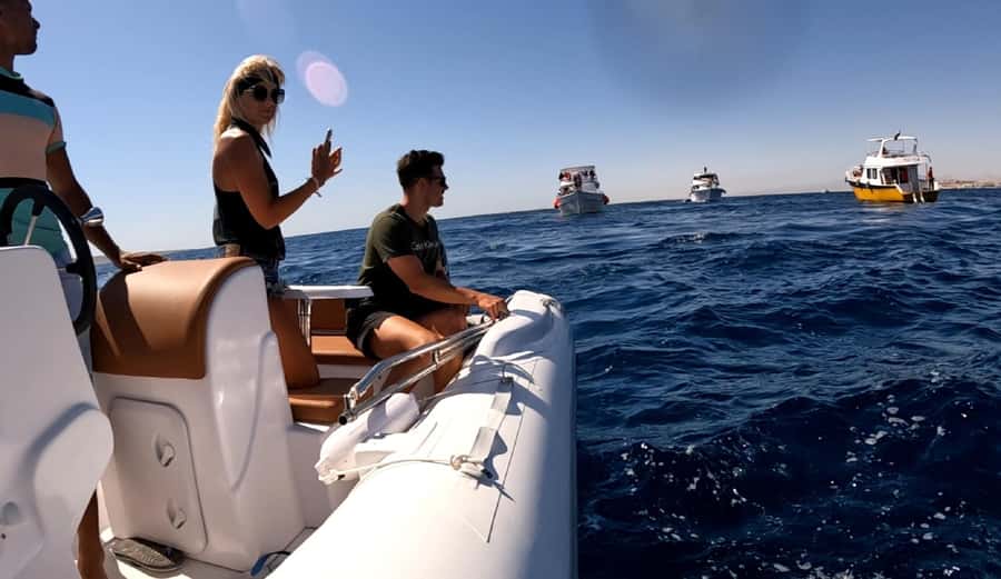 Hurghada: Private Speedboat to Dolphin House with Pickup - The Shipwreck Stop and Sea Conditions